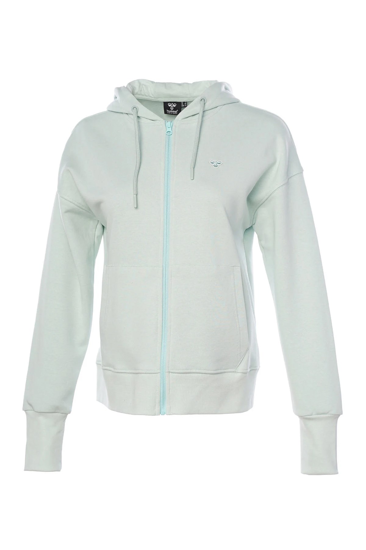 Hummel T-ic icona Zip Kadın Sweatshirt 921774-2519 Yeşil